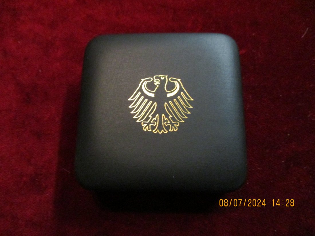  Münz-Etui für 100 € Euro Gold BRD mit Zertifikat und Kapsel KLOSTER LORSCH   
