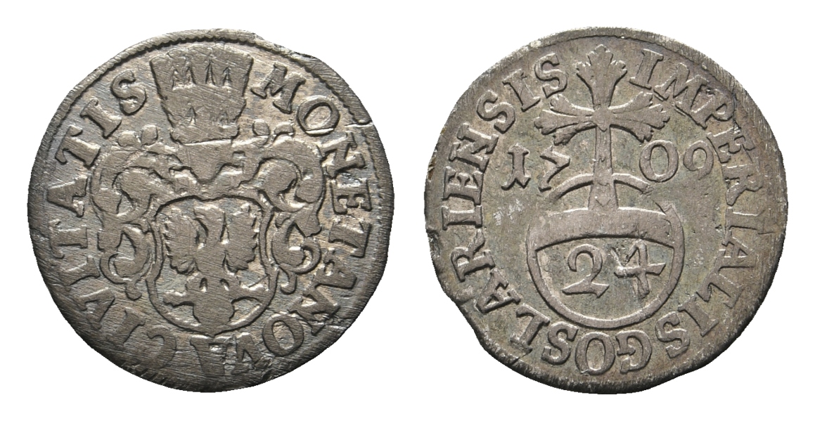  Goslar; Kleinmünze 1709   