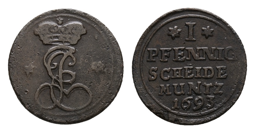  Hildesheim; Kleinmünze 1693   