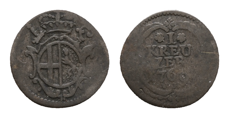  Fulda; Kleinmünze 1769   