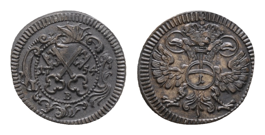  Regensburg; Kleinmünze 1754   