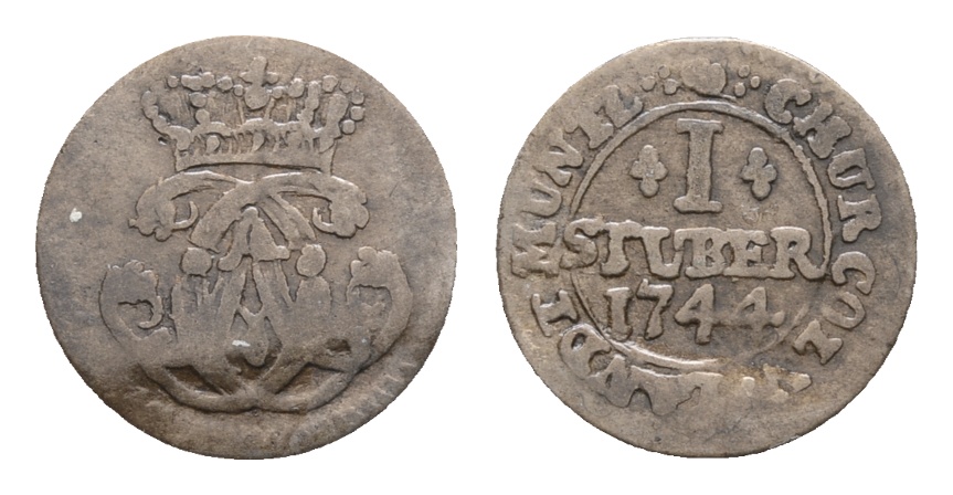 Köln; Kleinmünze 1744   