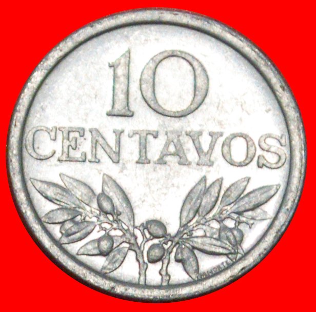 * OLIVES (1969-1979): PORTUGAL ★ 10 CENTAVOS 1974 MINT LUSTRE! ★LOW START ★ NO RESERVE!