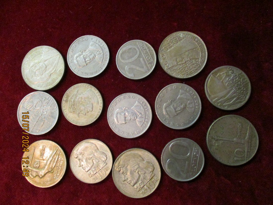  Lot - Sammlung Münzen Polen siehe Foto /P8   