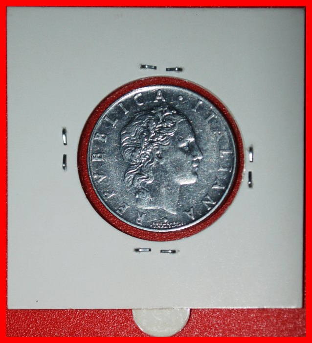  * NUDE VULCAN (1954-1989): ITALY ★ 50 LIRAS 1967R! IN HOLDER! ★LOW START ★ NO RESERVE!   
