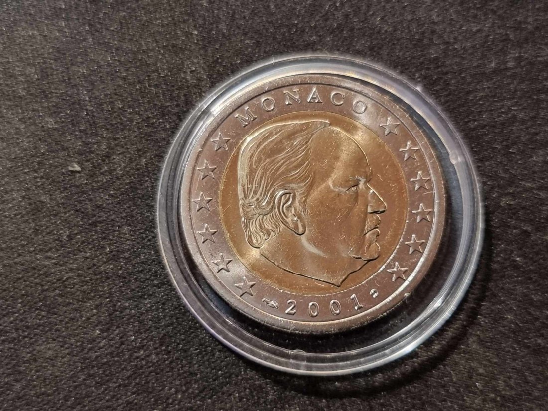  Monaco 2 Euro 2001 STG   