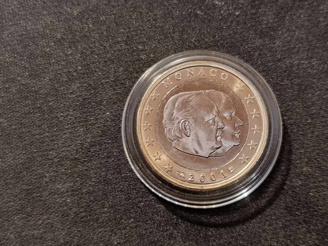  Monaco 1 Euro 2001 STG   