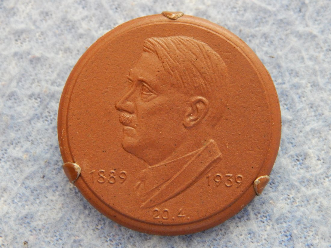  50. Geburtstag Adolf Hitler , Porzellan Meissen 1939   