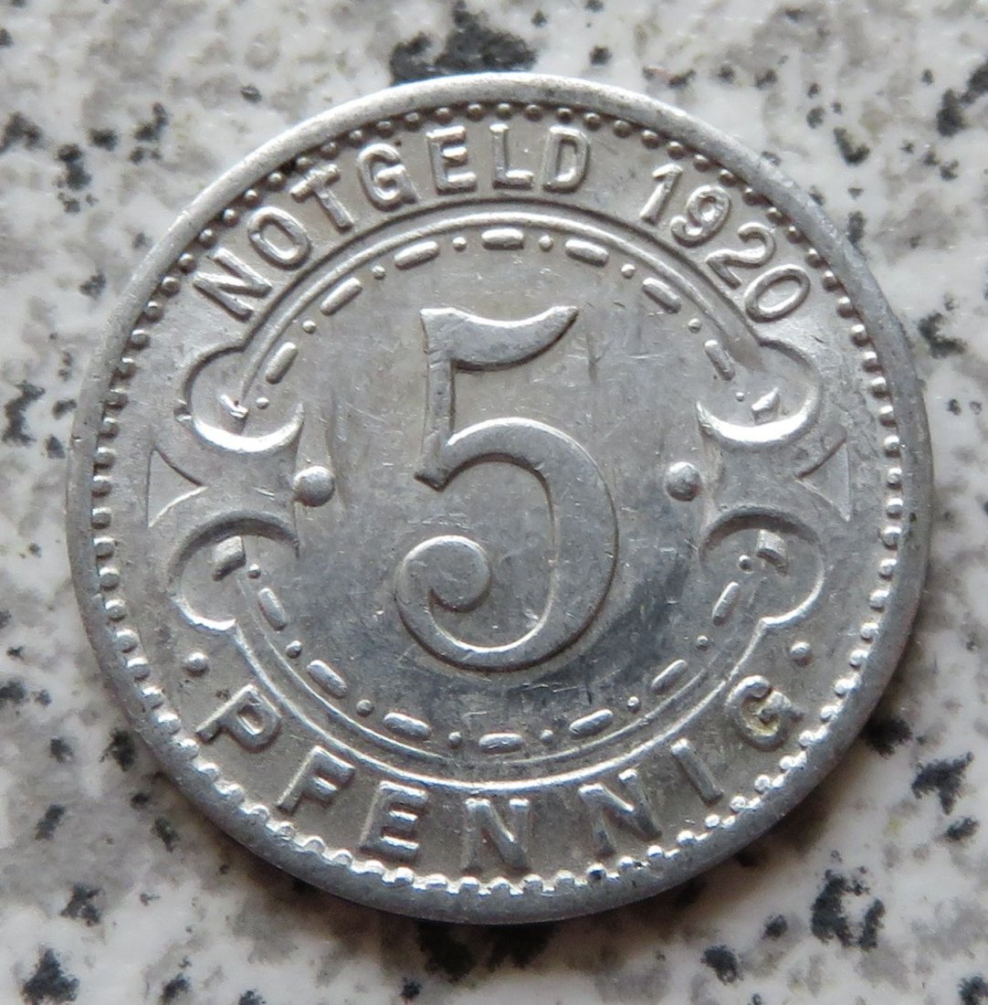  Witten 5 Pfennig 1920   