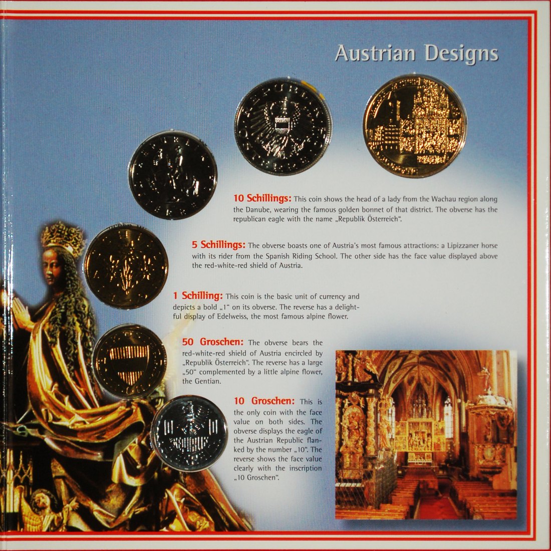  * PACHER 1435-1498 of ITALY: AUSTRIA ★ MINT SET 1998 SPECIAL UNC!RARE!  LOW START★ NO RESERVE!   