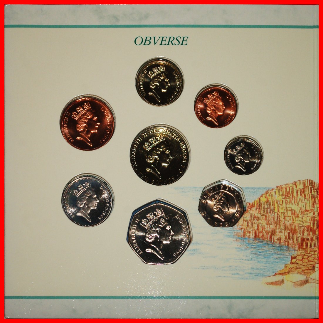  * RARE FOOTBALL SET: GREAT BRITAIN ★BU COIN COLLECTION 1971-1996!  LOW START★ NO RESERVE!   