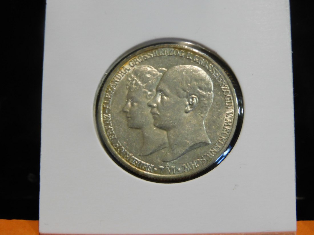  GERMANY 2 MARK 1904 M.SCHWERIN.GRADE-PLEASE SEE PHOTOS.   