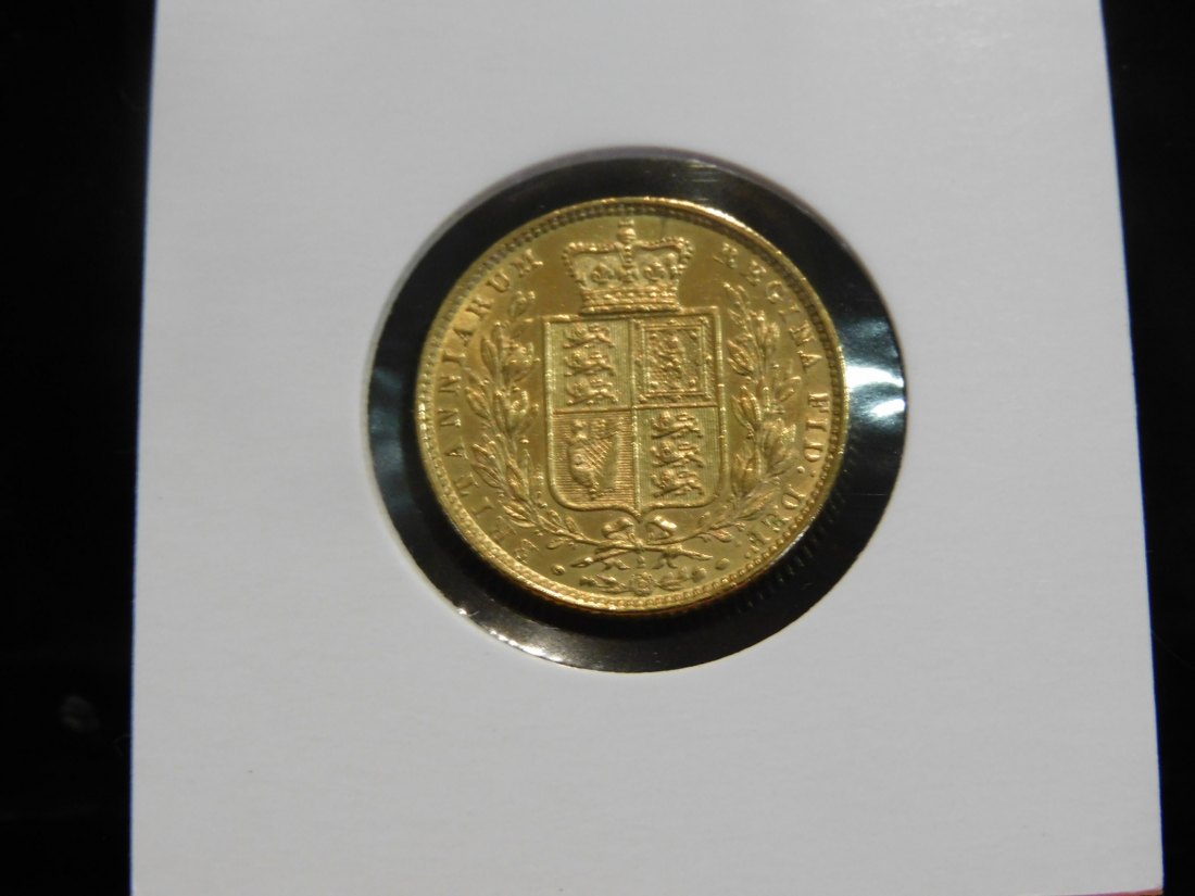  GREAT BRITAIN 1 SOVEREIGN 1873.GRADE-PLEASE SEE PHOTOS.   
