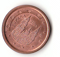  1 Cent Spanien 2009 (F131)b.   