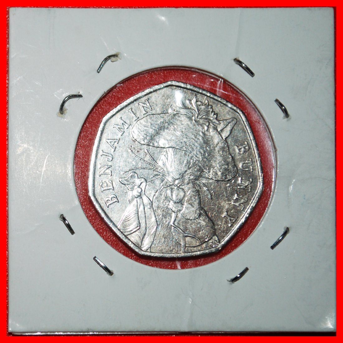  * RABBIT 1904:GREAT BRITAIN★50 PENCE 2017 MINT LUSTRE★ELIZABETH II (1953-2022)★LOW START★NO RESERVE!   