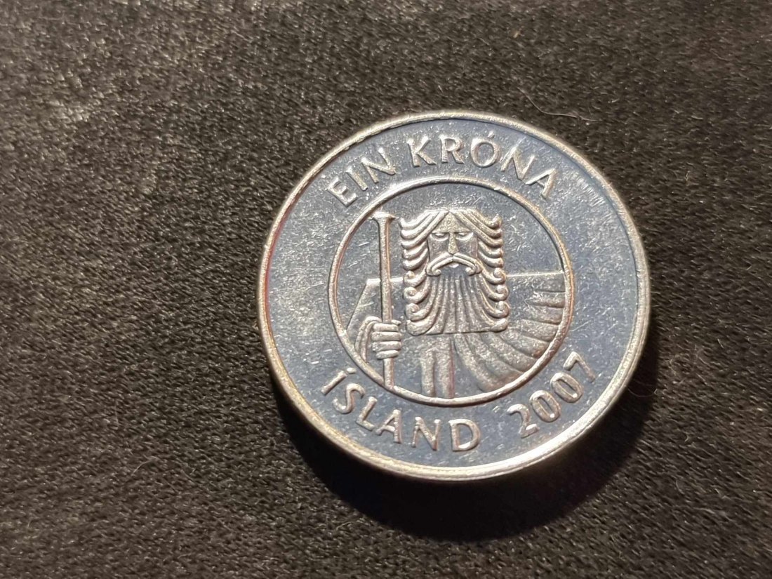  Island 1 Kronen 2007 STG   