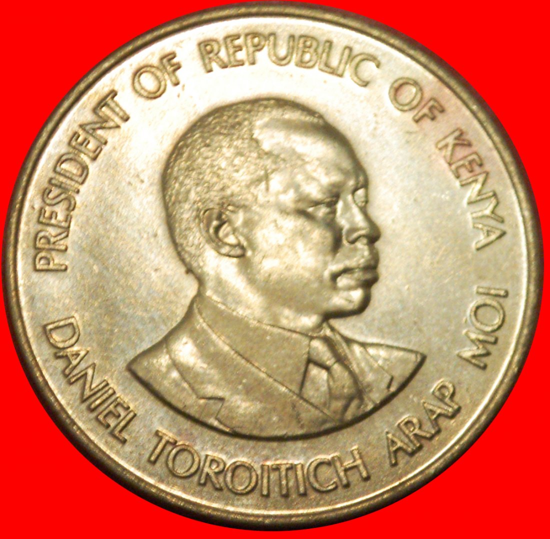 * GREAT BRITAIN (1978-1991): KENYA ★ 10 CENTS 1984 LIONS AND COCK!★LOW START ★ NO RESERVE!