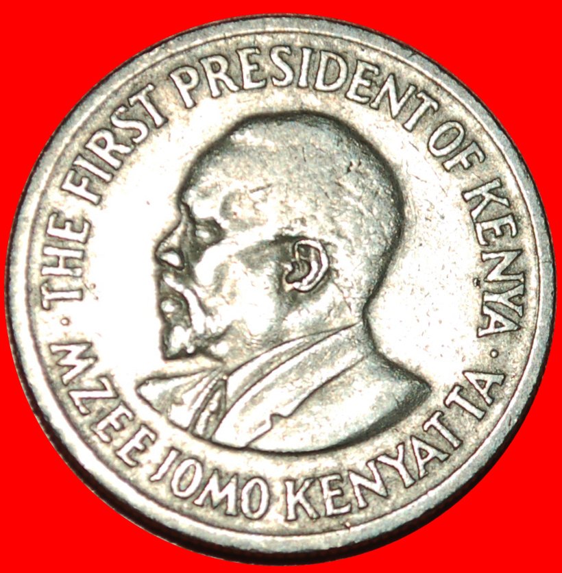 * GREAT BRITAIN (1969-1978): KENYA ★ 50 CENTS 1975 LIONS AND COCK! ★LOW START ★ NO RESERVE!