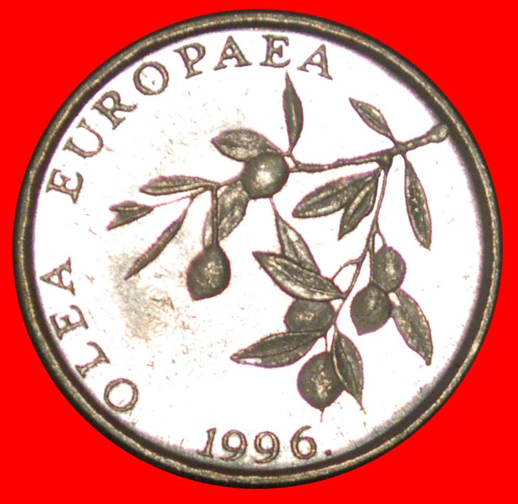 * LATEIN OLIVE (1994-2022): KROATIEN ★ 20 LIPA 1996 uSTG STEMPELGLANZ! OHNE VORBEHALT!