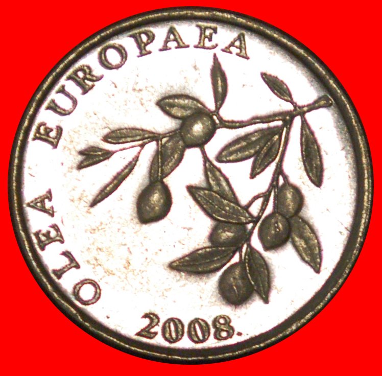 * LATIN OLIVE (1994-2022): CROATIA ★ 20 LIPAS 2008! MINT LUSTRE! LOW START★ NO RESERVE!