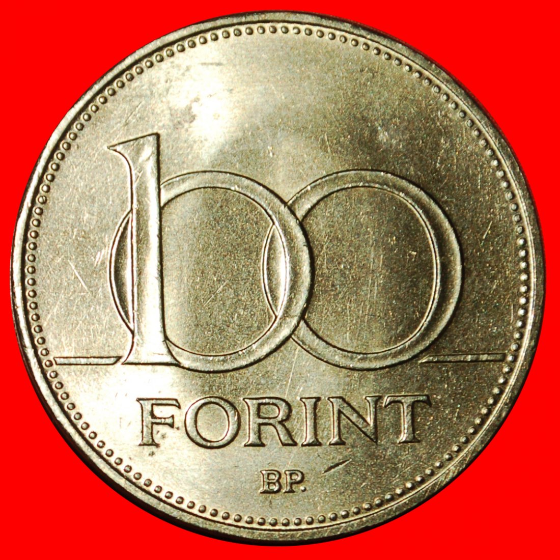 Ⰶ GELBER TYP (1992-1998): UNGARN ★ 100 FORINT 1995 STG STEMPELGLANZ! ★OHNE VORBEHALT!