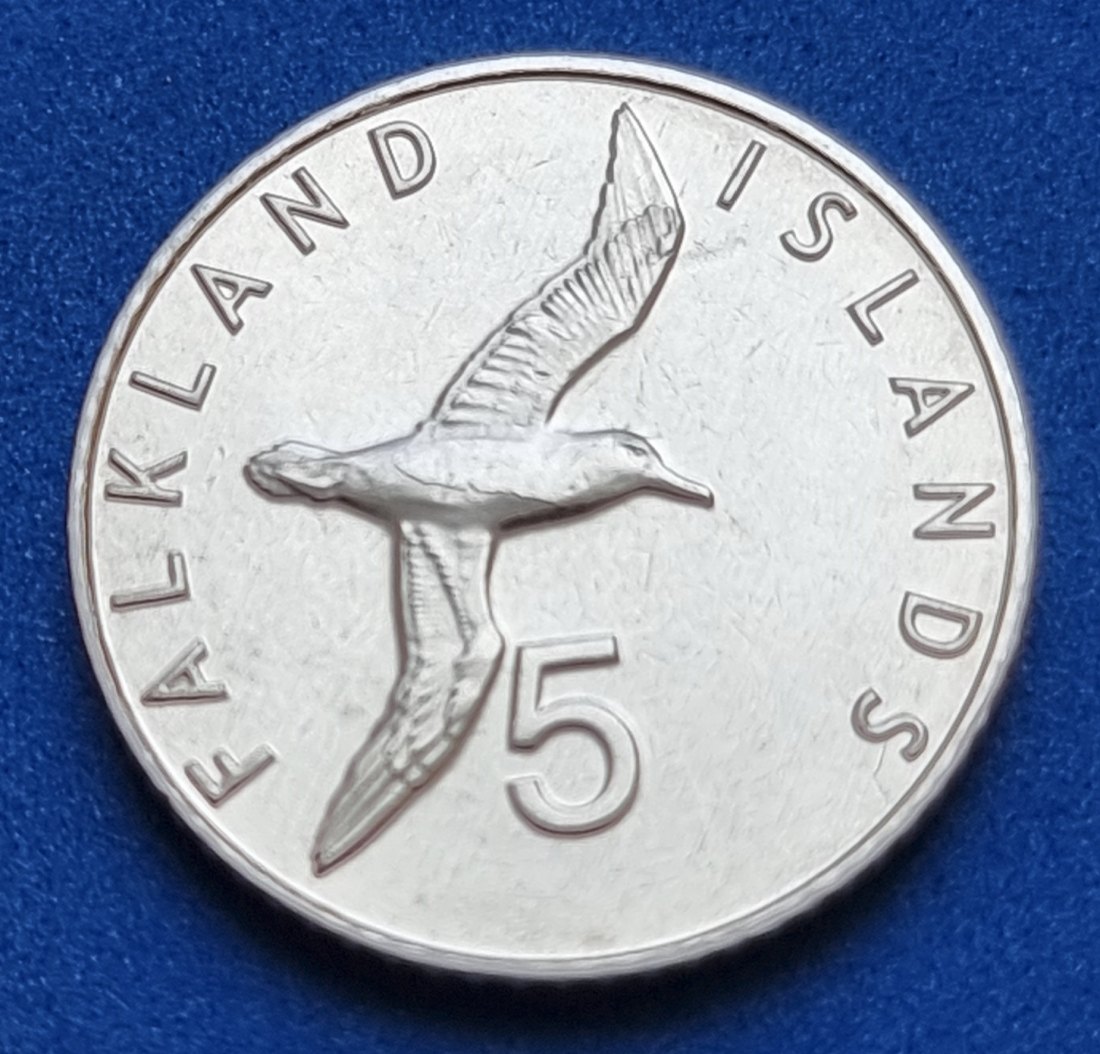 17052(11) 5 Pence (Falkland-Inseln) 2019 in UNC ....................... von Berlin_coins