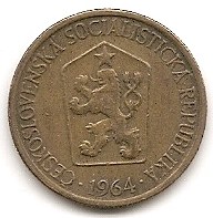  Tschechoslowakei 1 Krona 1964  #22   
