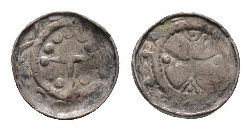  Mittelalter Pfennig; 1,07 g   