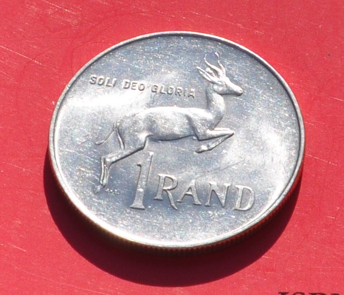 SÜDAFRIKA 1 Rand 1966 Afrikaans, UNC