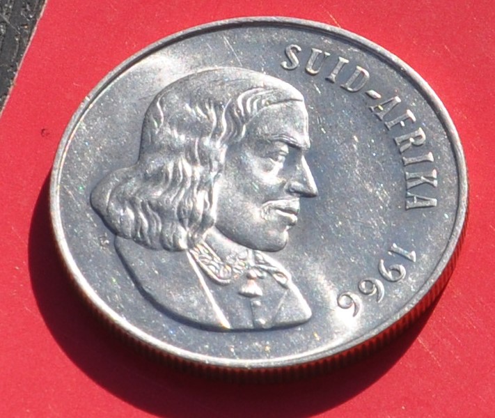  SÜDAFRIKA 1 Rand 1966 Afrikaans, UNC   