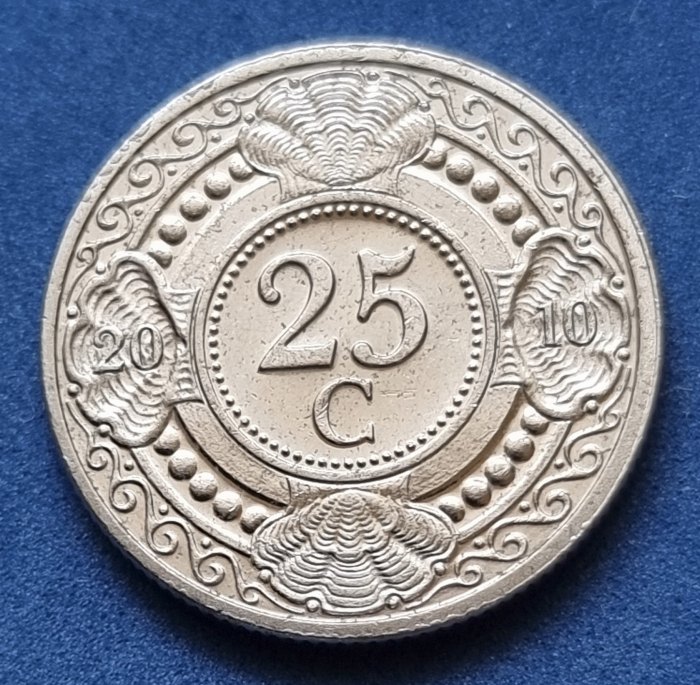 18068(3) 25 Cent (Niederländische Antillen) 2010 in vz ............................ von Berlin_coins
