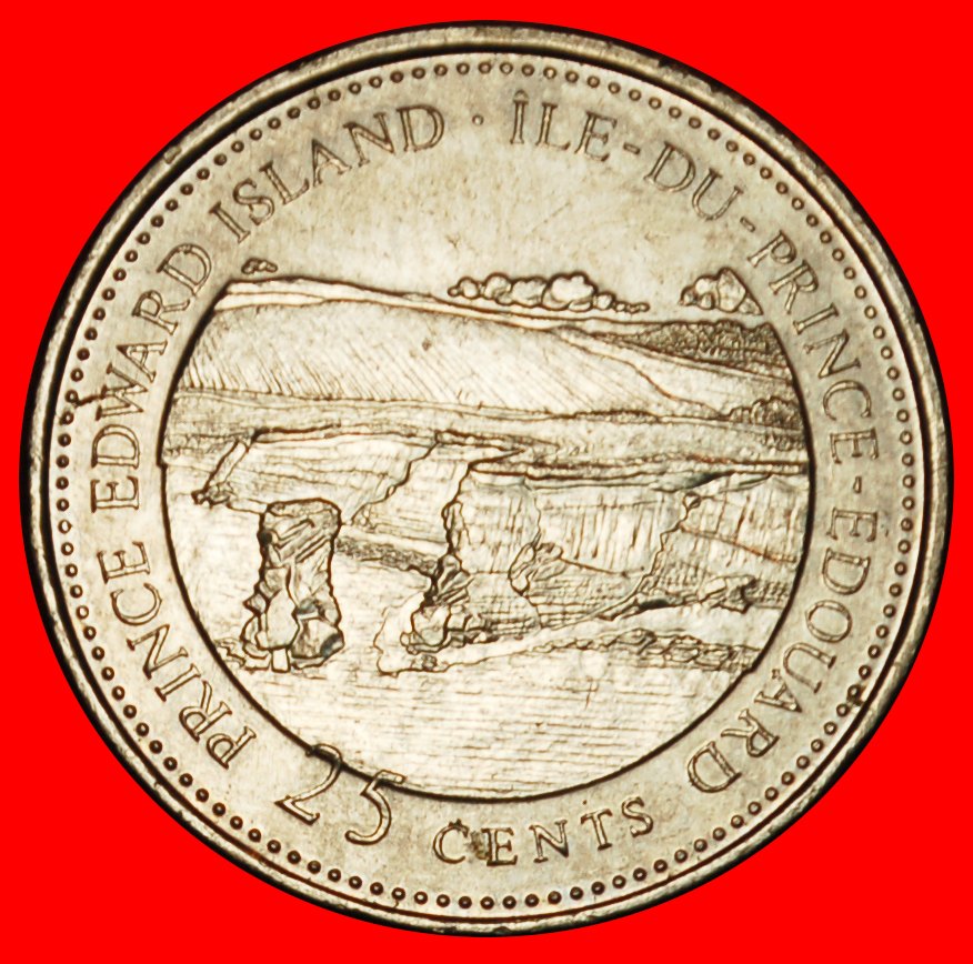 Ⰶ STRAND: KANADA ★ 25 CENT 1867-1992 ELISABETH II. (1953-2022) OHNE VORBEHALT!