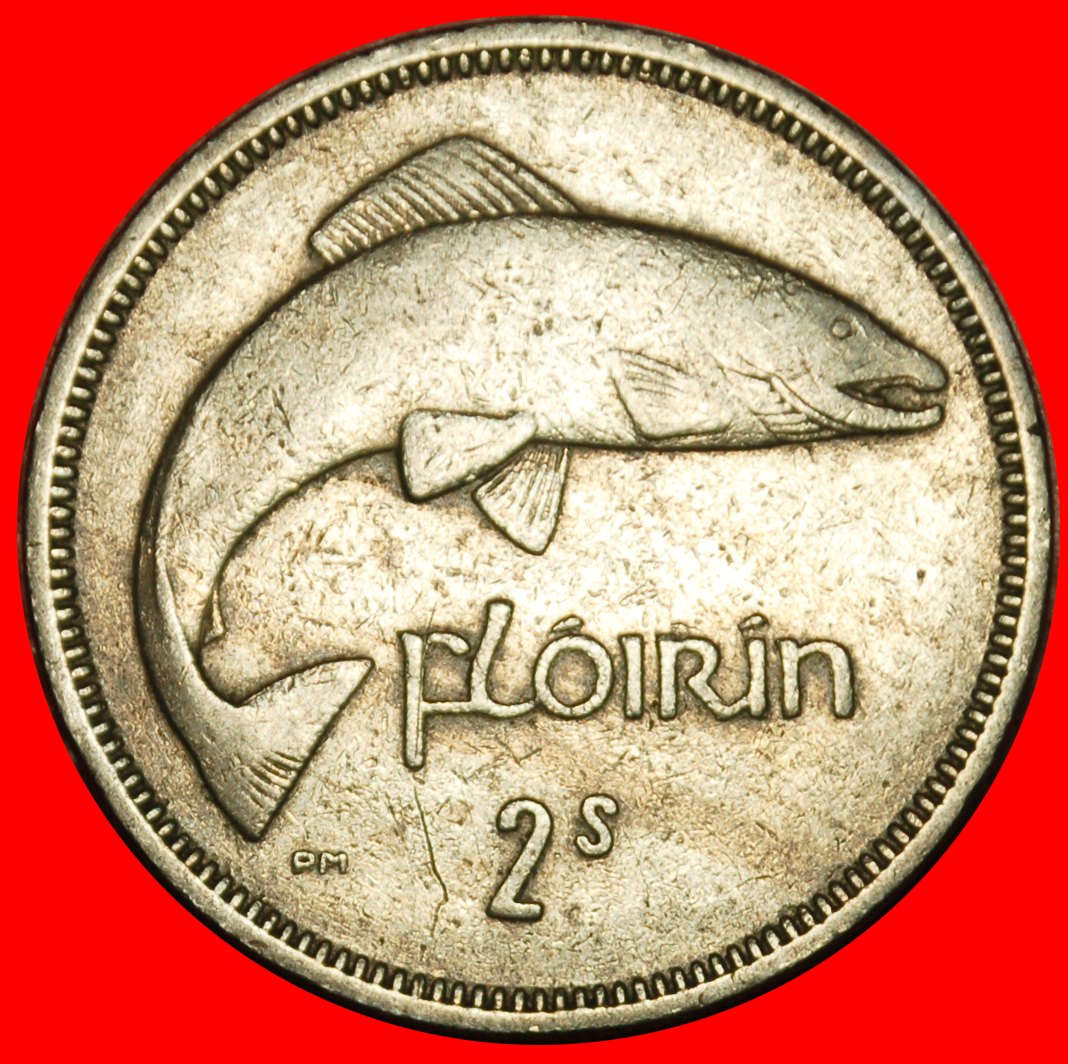 Ⰶ GREAT BRITAIN (1939-1968): IRELAND ★ 2 SHILLINGS-FLORIN 1959 SALMON!★LOW START ★ NO RESERVE!