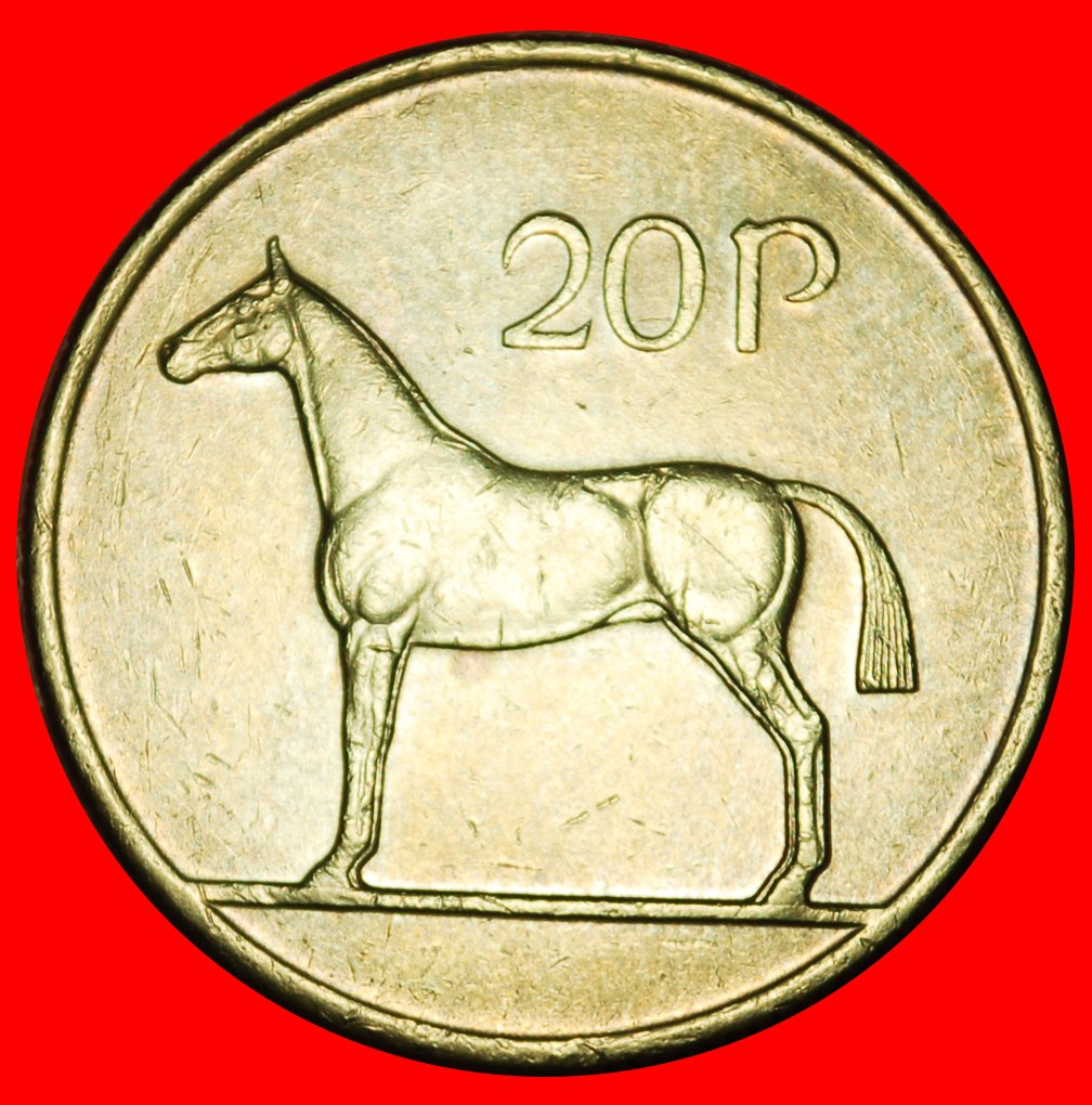 Ⰶ HORSE (1985-2000): IRELAND ★ 20 PENCE 1992! LOW START ★ NO RESERVE!