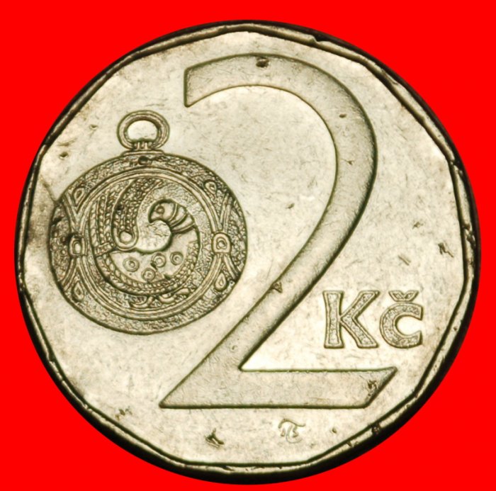 Ⰶ CANADA (1993-2024): CZECH REPUBLIC ★ 2 CROWNS 1993 BIRD MINT LUSTRE! ★LOW START ★ NO RESERVE!