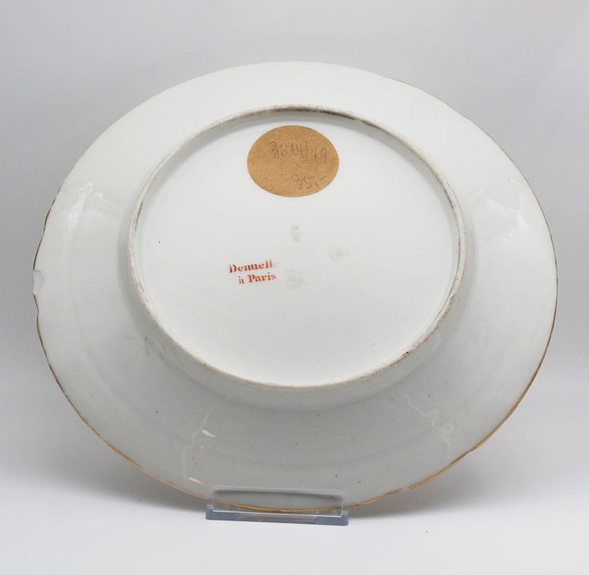  Teller aus dem Service von Fürst Friedrich v Hohenzollern-Hechingen (1776-1838)#02   