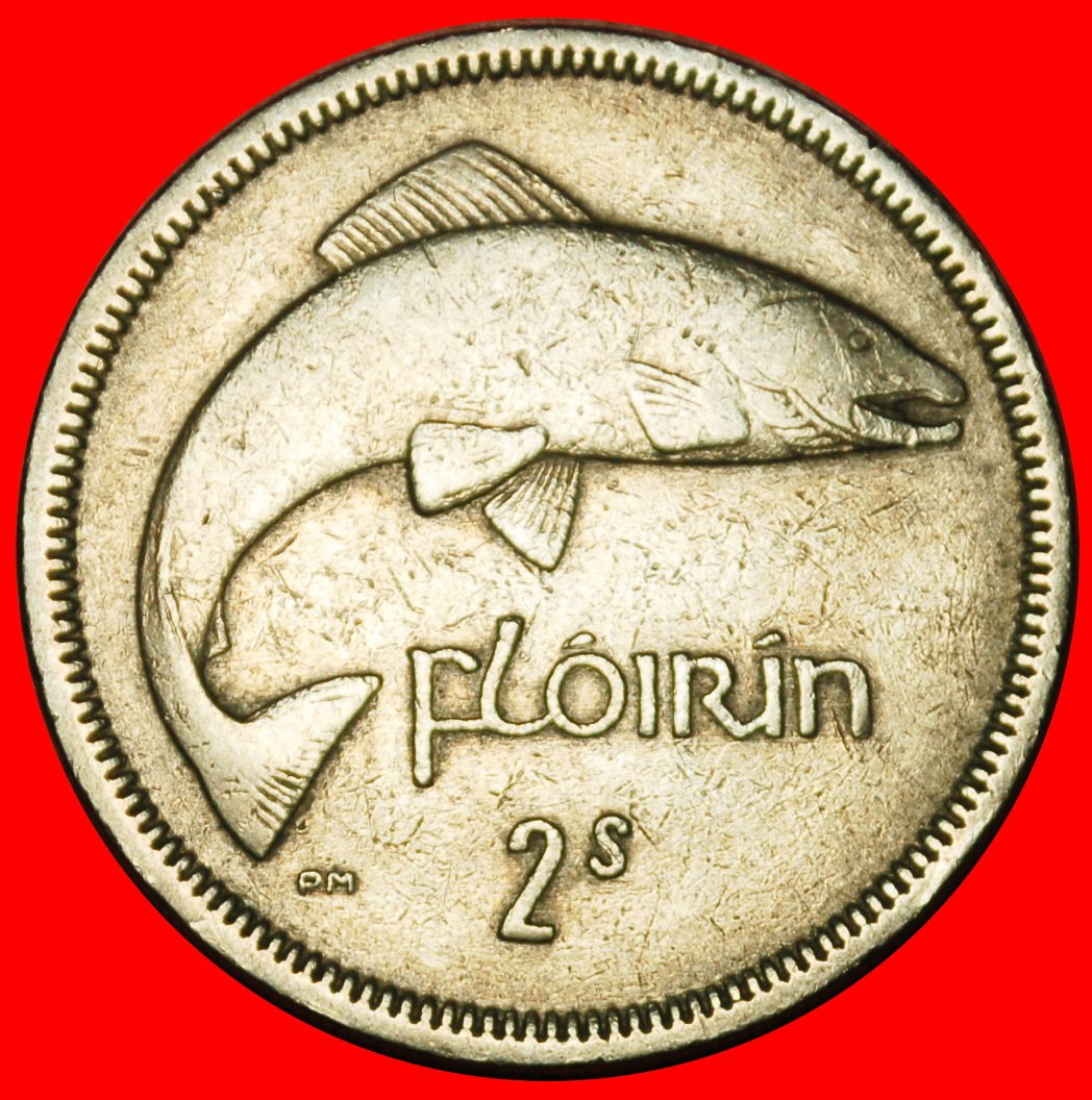 Ⰶ GREAT BRITAIN (1939-1968): IRELAND ★ 2 SHILLINGS-FLORIN 1965 SALMON! ★LOW START ★ NO RESERVE!