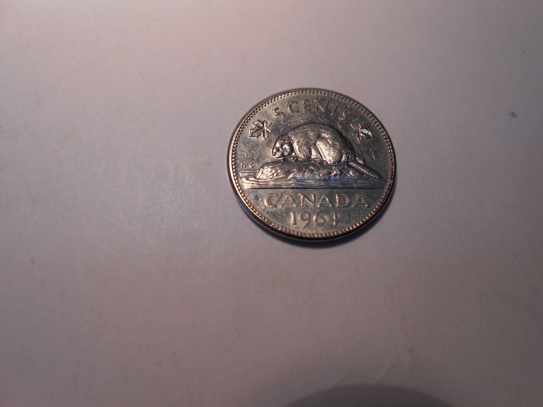  Kanada 5 Cent 1964 Elizabeth II.  ( Nickel )   