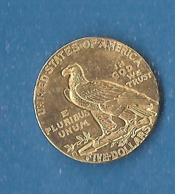  USA 5 D. Indianer 1909 Denver Frank Maurer Koblenz AF797   
