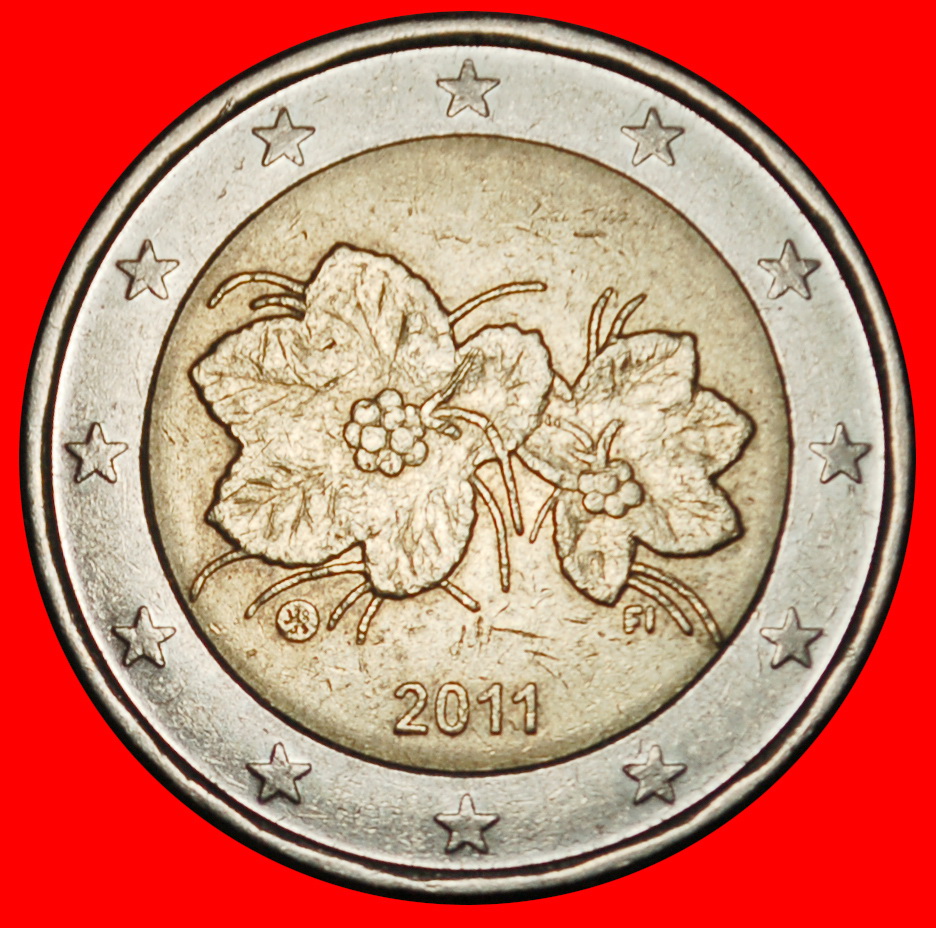 Ⰶ NICHT-PHALLISCHE TYP (2006-2024): FINNLAND ★ 2 EURO 2011! ★OHNE VORBEHALT!