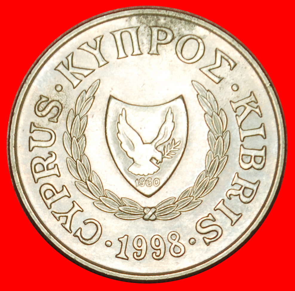  Ⰶ GREAT BRITAIN (1991-2004):CYPRUS★20 CENTS 1998 ZENO OF CITIUM (334-262 BCE)★LOW START★ NO RESERVE!   