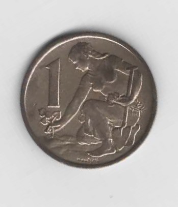 1 Krone Tschechoslowakei 1970 (N239)