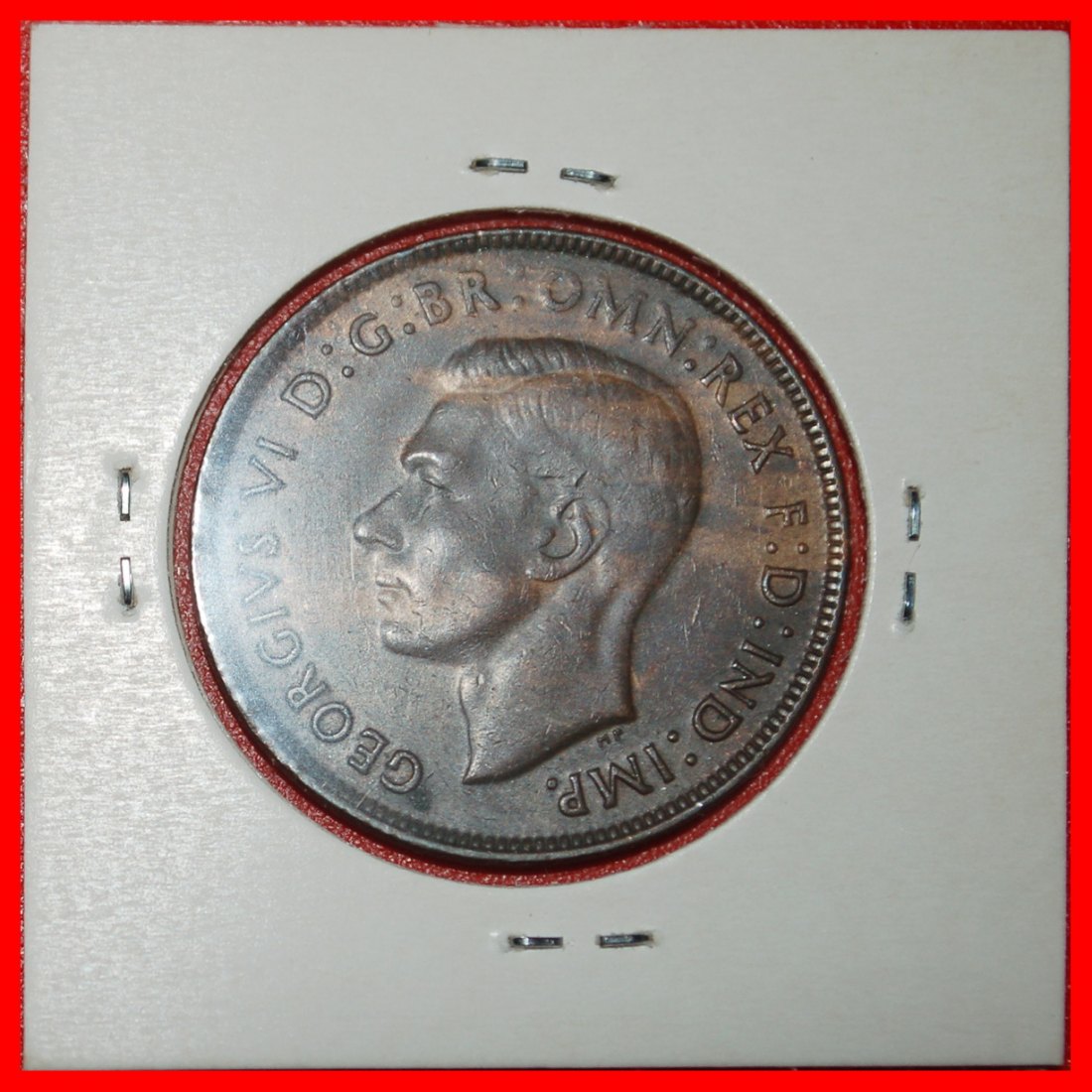  Ⰶ KANGAROO WITH INDIA: AUSTRALIA ★ 1 PENNY 1942 PERTH! GEORGE VI (1937-1952)★LOW START ★ NO RESERVE!   