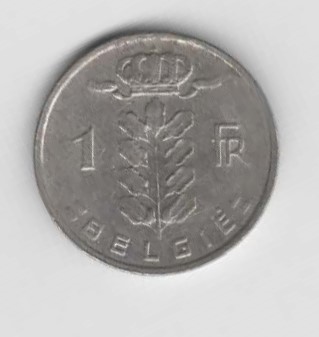 1 Franc Belgien /Belgie 1978 (N248)