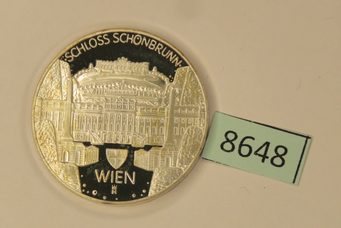 8648 Östereich 1994 15 ECU - Weihnachten - 34,3 g Silber 0.925