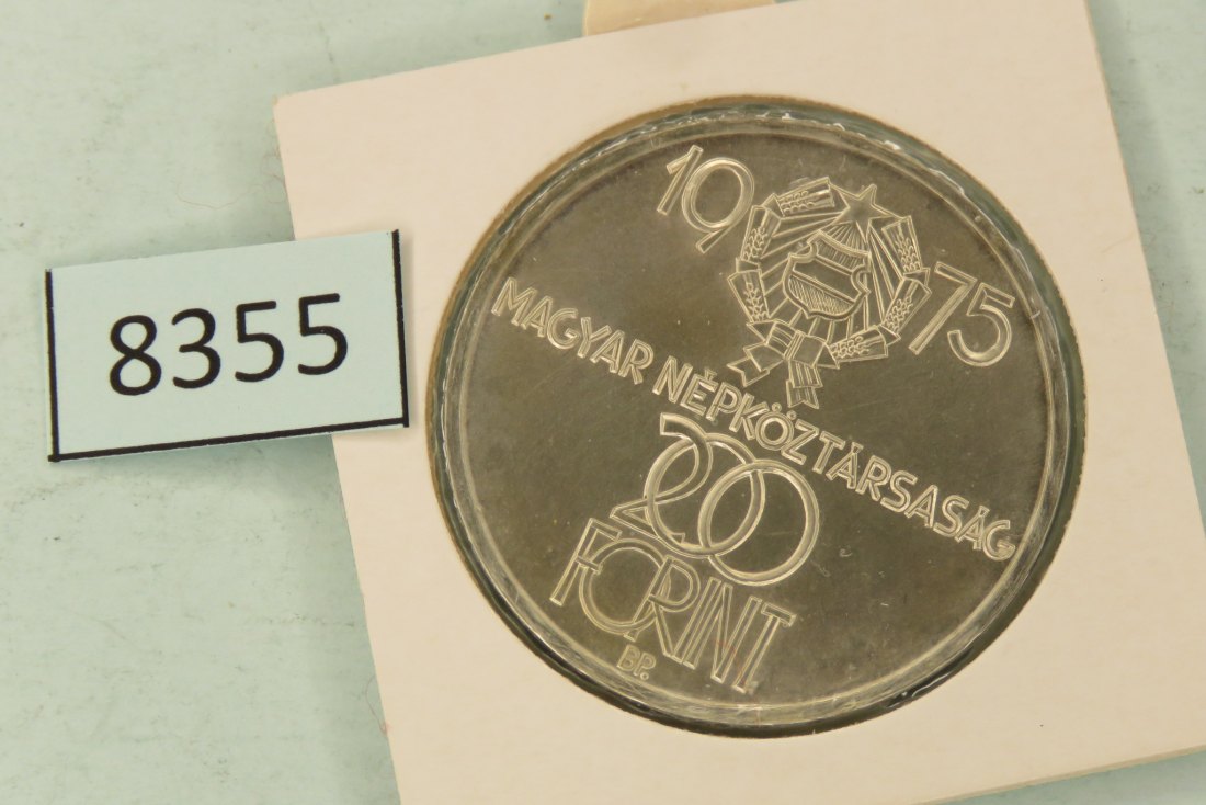  8355 Ungarn 1974  200 Forint   30 Jahre Befreiung   28 g Silber 0.640   