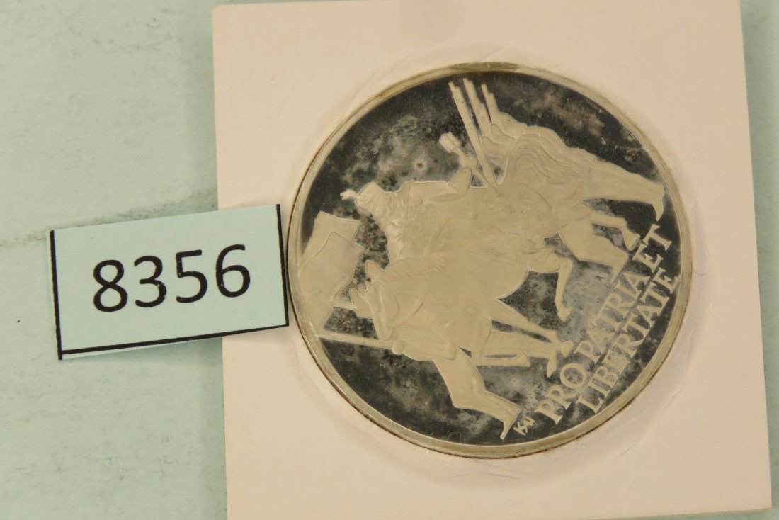 8356 Ungarn 1976 200 Forint 300 Jahre Ferencz Rakoczi II 28 g Silber 0.640