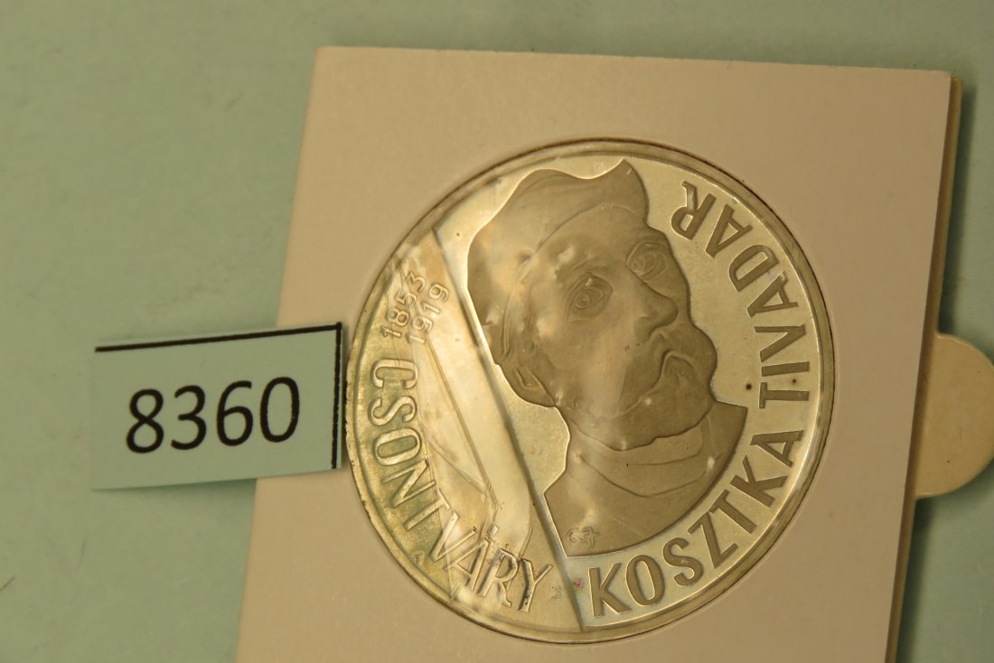 8360 Ungarn 1977 200 Forint Tivadar Kosztka 28 g Silber 0.640