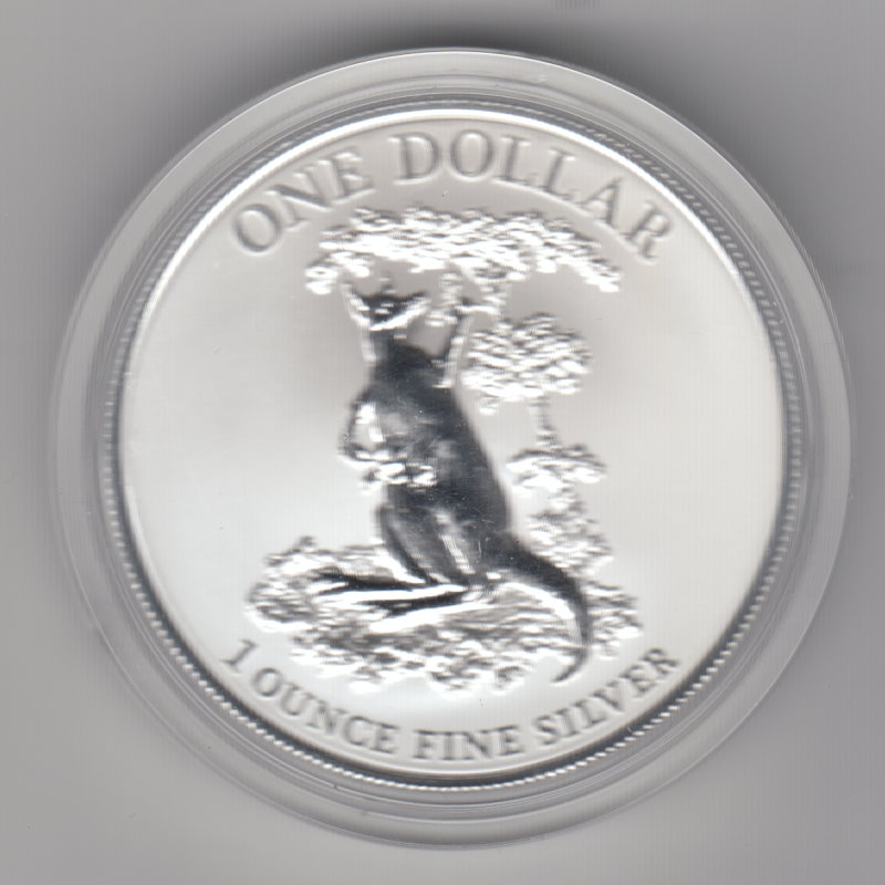 Australien, 1 Dollar 2015, Känguru, 1 unze oz Silber, 31,1 Gramm Feinsilber