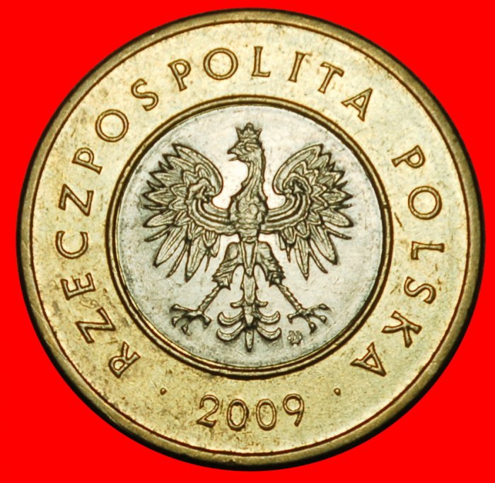  Ⰶ PRIVAT MÜNZPRÄGEANSTALT 1994-2024:POLEN★2 ZLOTY 2009★BIMETALLISCH★VZGL STEMPELGLANZ★OHNE VORBEHALT   